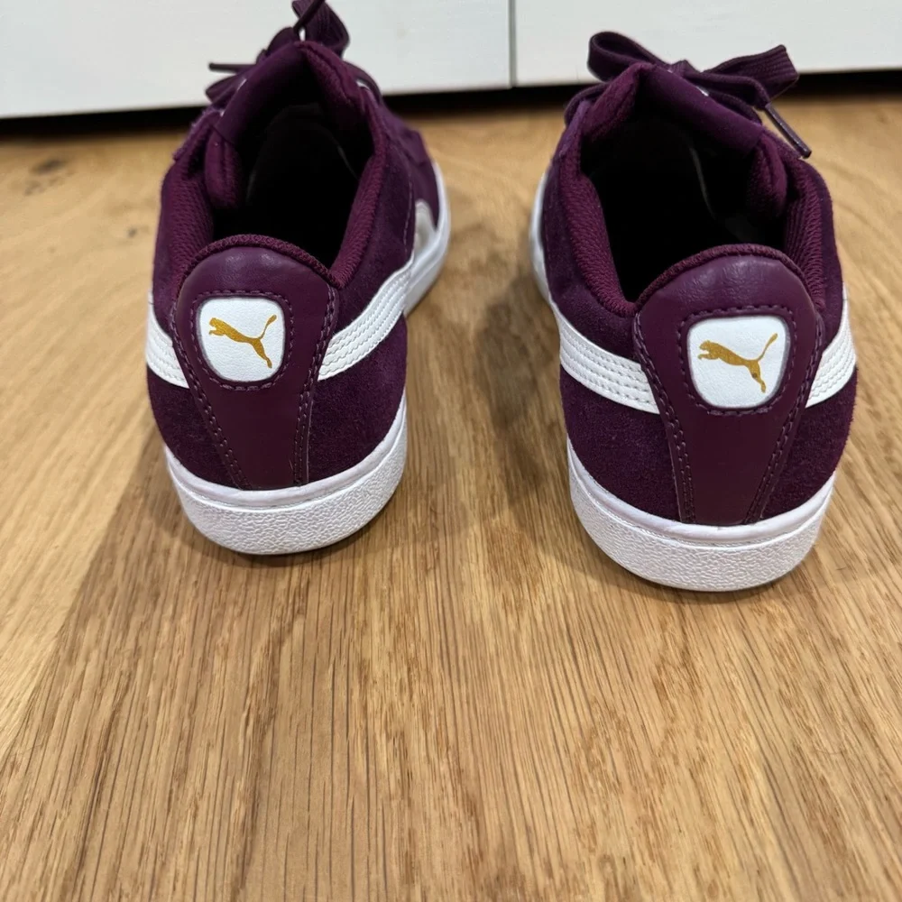 Puma Vikky Sneakers dark purple Sz 7 almost new - Picture 6 of 10